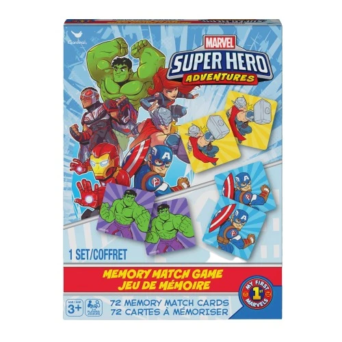 CARDINAL GAMES MARVEL SUPER HEROES MEMORY MATCH TOY
