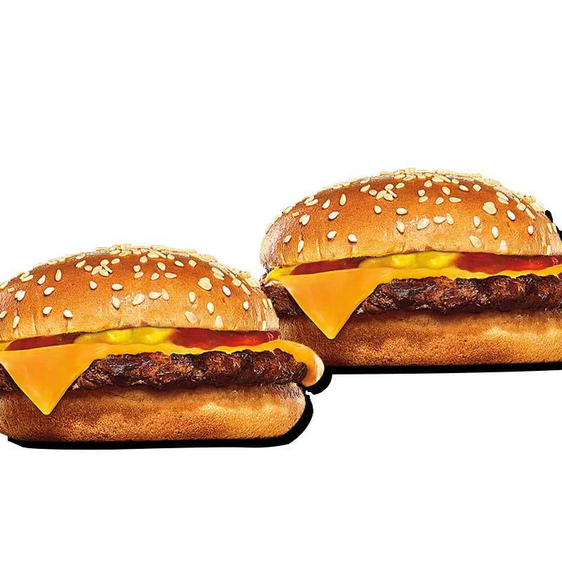2 Flame-Grilled Cheeseburgers for only P125
